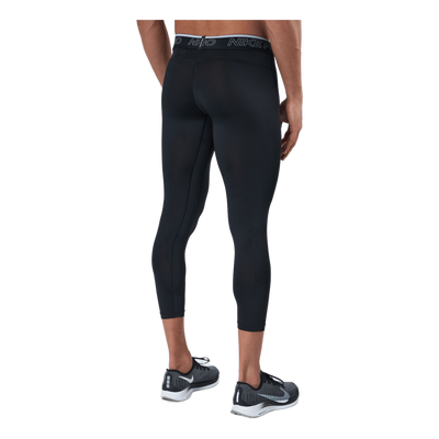Nike Pro Dri-FIT Men's 3/4 Tights BLACK/WHITE