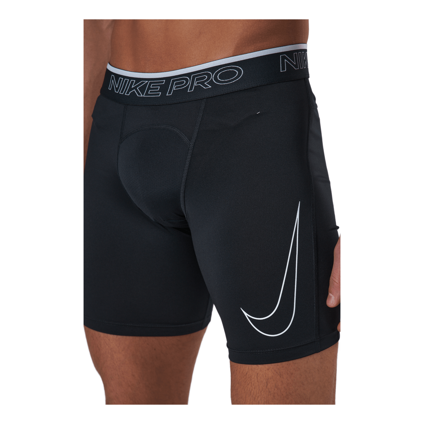 Nike Pro Dri-FIT Men's Shorts BLACK/WHITE