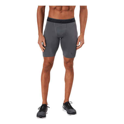 Nike Pro Dri-FIT Men's Long Shorts IRON GREY/BLACK/BLACK