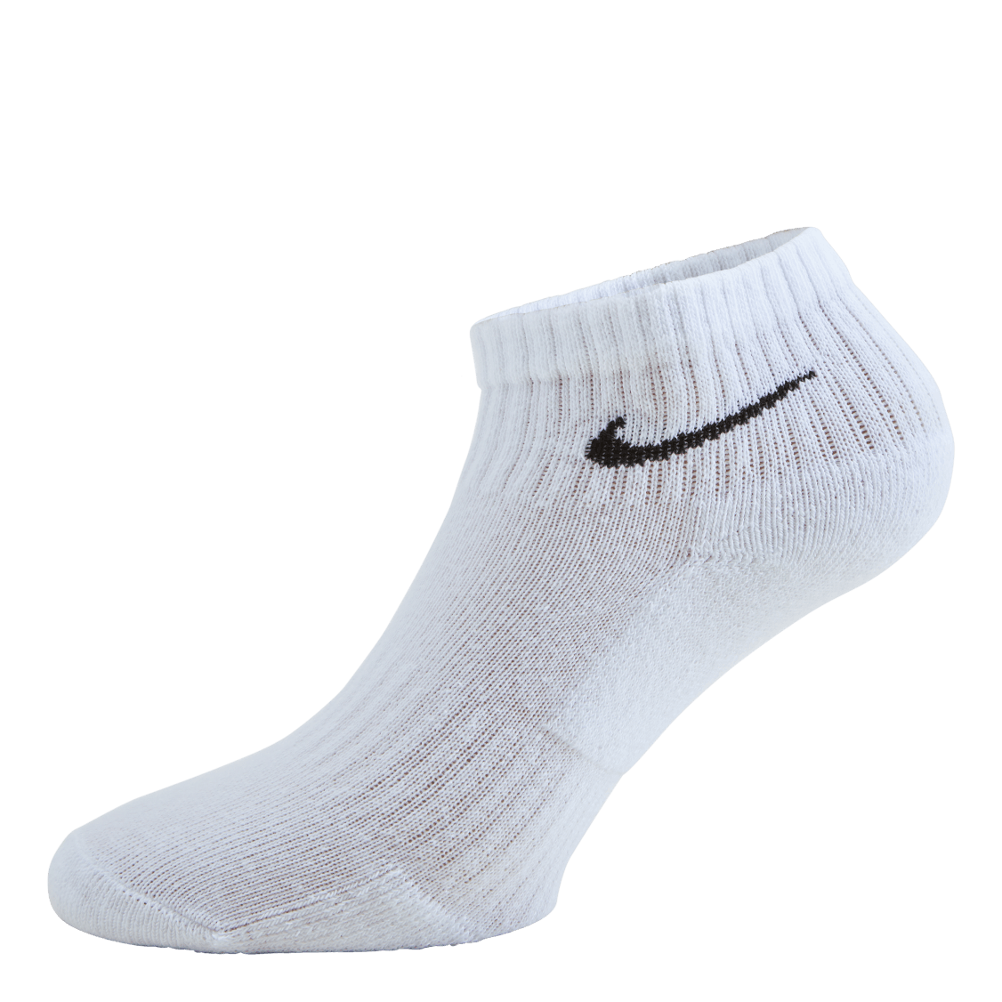 Everyday Cushioned Training Ankle Socks (6 Pairs) WHITE/BLACK
