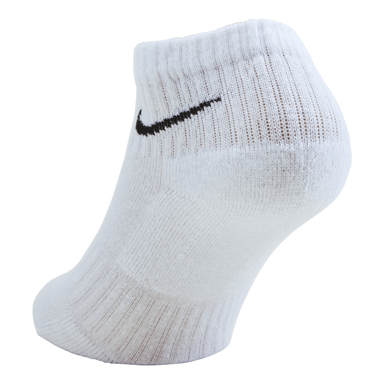 Everyday Cushioned Training Ankle Socks (6 Pairs) WHITE/BLACK
