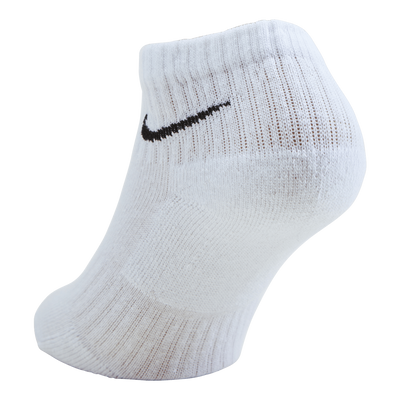 Everyday Cushioned Training Ankle Socks (6 Pairs) WHITE/BLACK