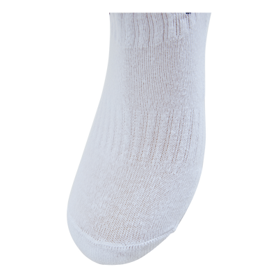Everyday Cushioned Training Ankle Socks (6 Pairs) WHITE/BLACK