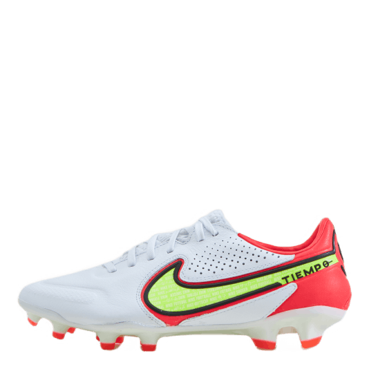 Tiempo Legend 9 Pro Fg Firm-gr White/volt-bright Crimson