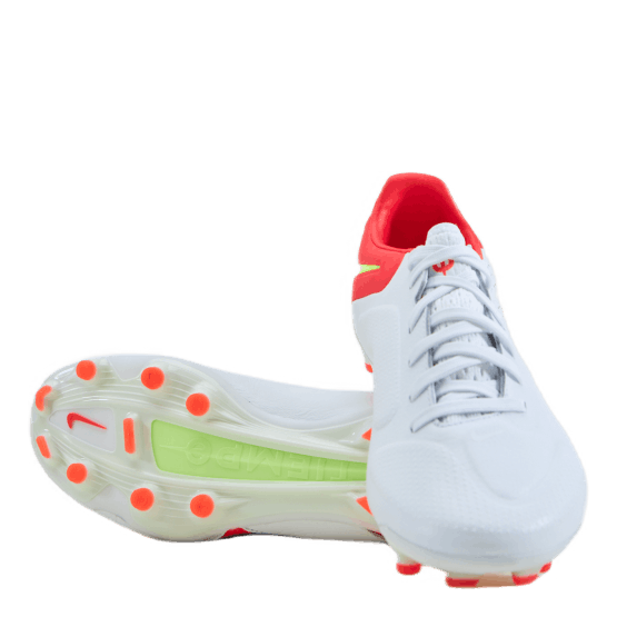 Tiempo Legend 9 Pro Fg Firm-gr White/volt-bright Crimson