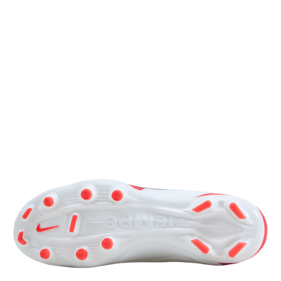 Tiempo Legend 9 Academy Fg/mg  White/volt-bright Crimson