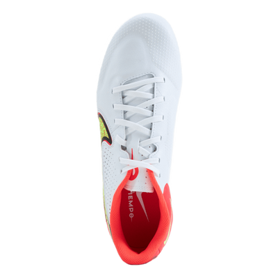 Tiempo Legend 9 Academy Fg/mg  White/volt-bright Crimson