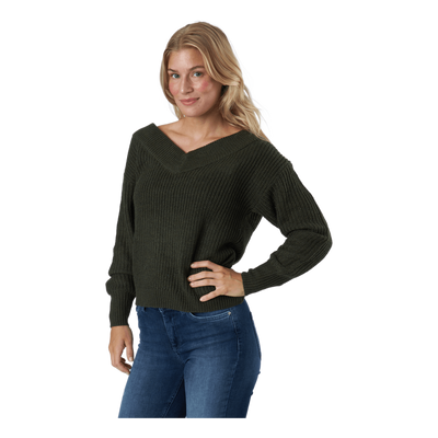 Onlmelton Life L/s Pullover Kn Forest Night