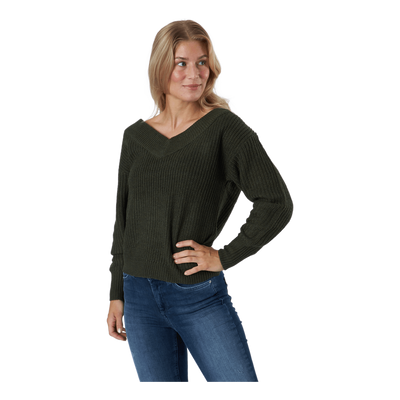 Onlmelton Life L/s Pullover Kn Forest Night
