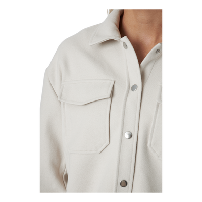 Onlmaci L/s Shacket Pnt Pumice Stone