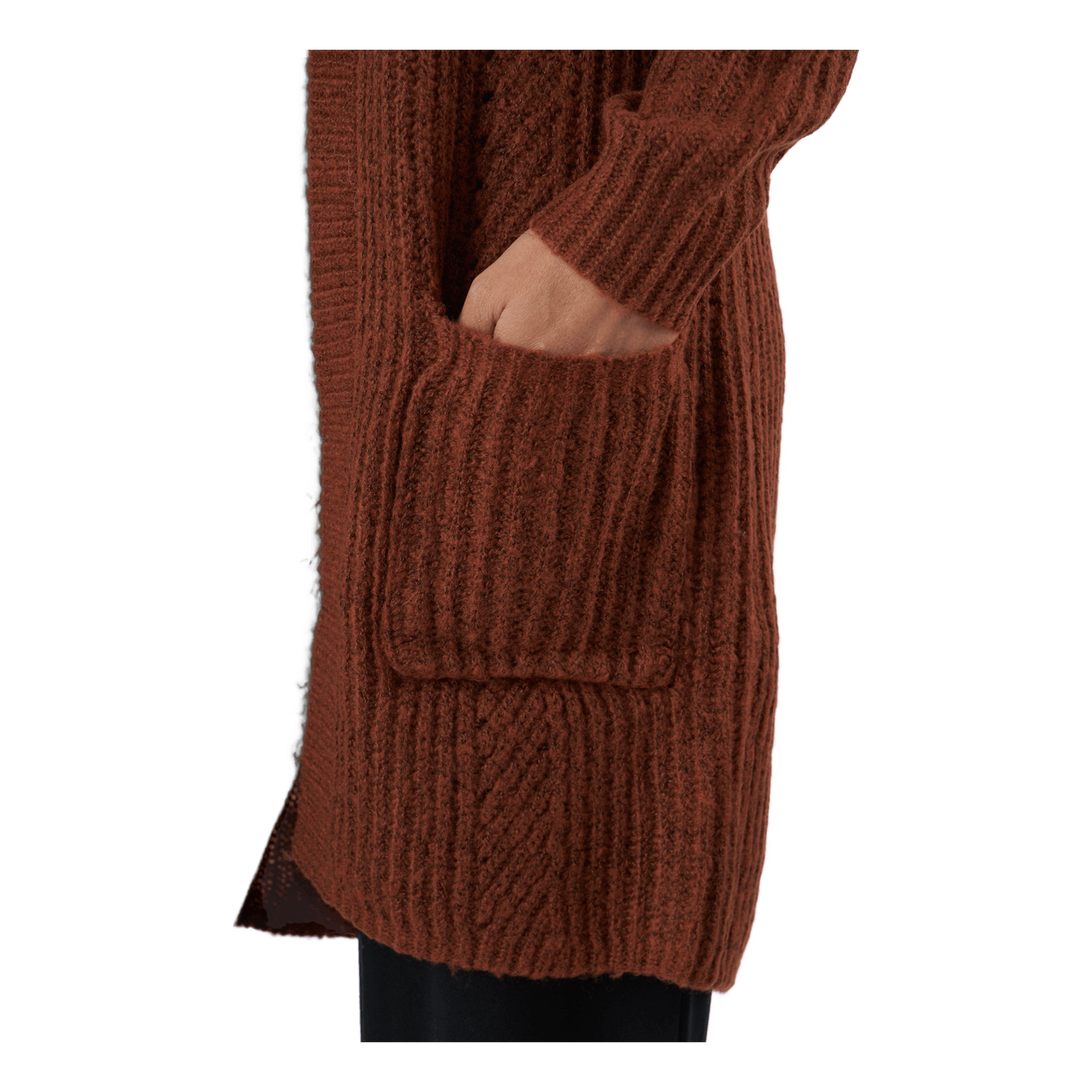 Onlbernice L/s Cardigan Knt Rustic Brown