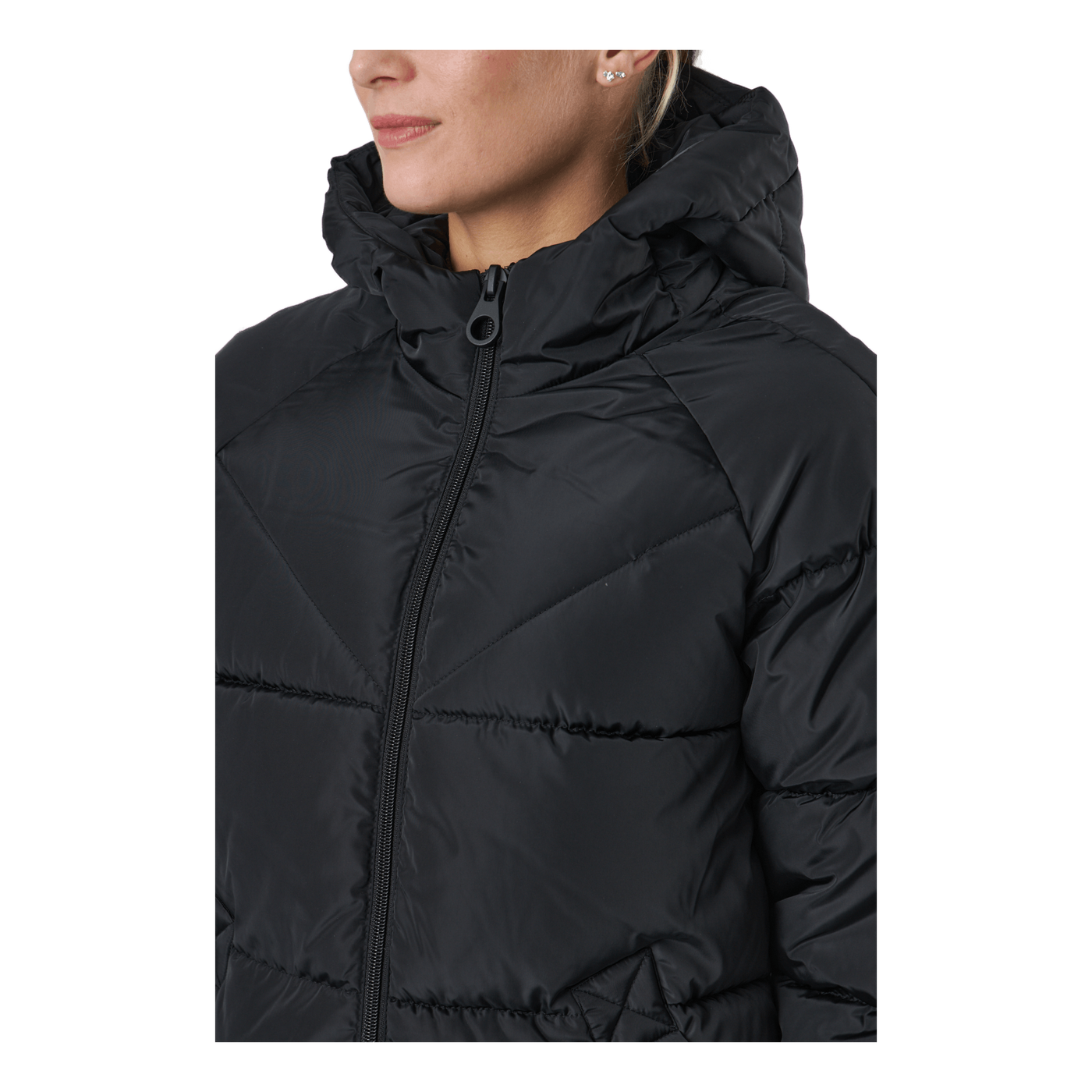 Onlamanda Long Puffer Coat Cc  Black