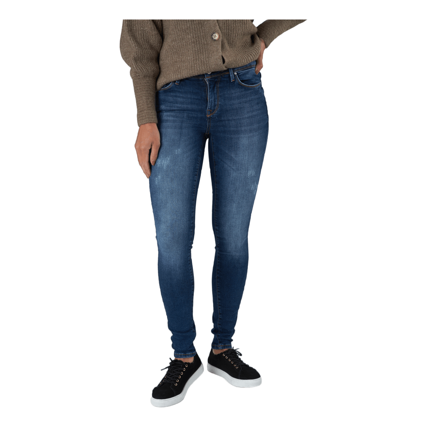 Onlshape Life Reg Sk Rea703 Dark Blue Denim