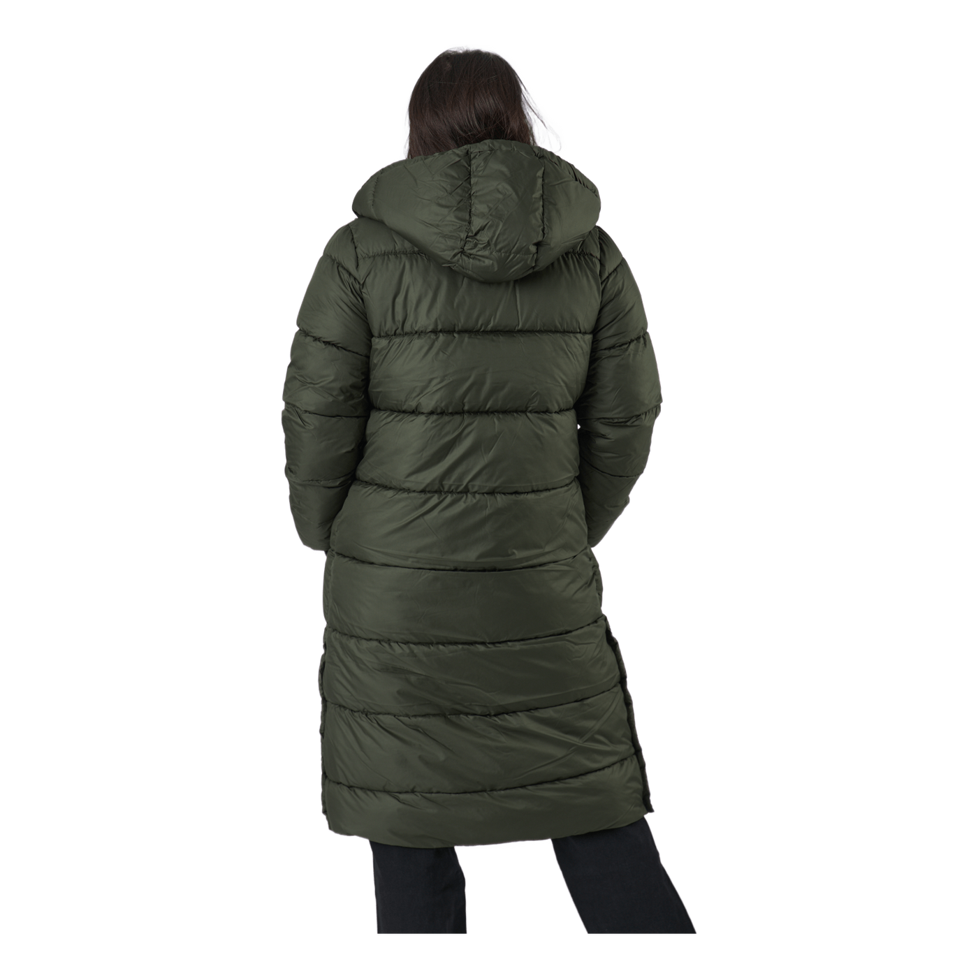 Onlcammie Long Quilted Coat Ot Forest Night
