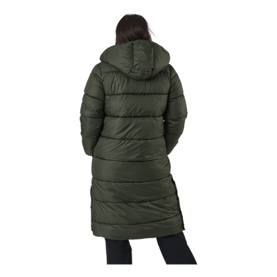 Onlcammie Long Quilted Coat Ot Forest Night