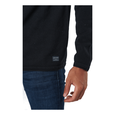 Jjehill Knit Crew Neck Black