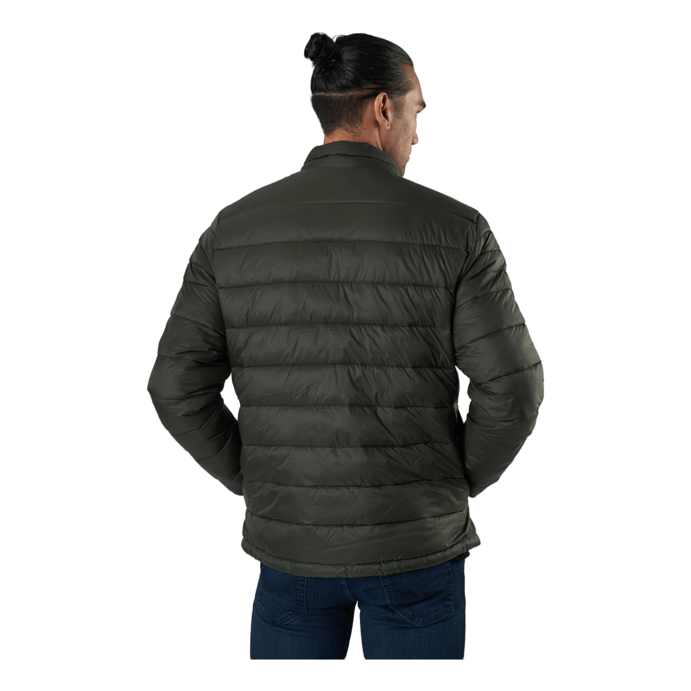 Jjeace Puffer Collar Sts Forest Night