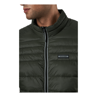 Jjeace Puffer Collar Sts Forest Night