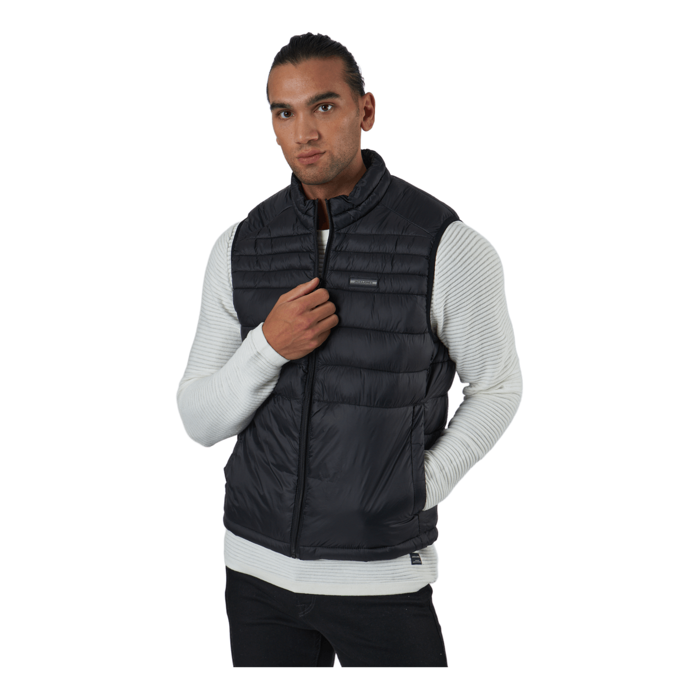 Jjeace Bodywarmer Collar Black