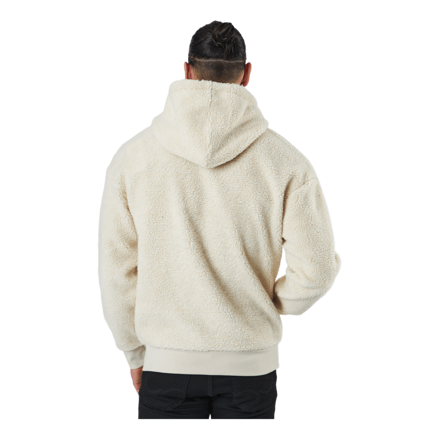 Jorremix Sweat Hood Blk Oatmeal