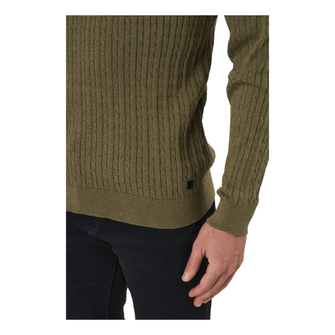 Jprblawinter Cable Knit Crew N Capers