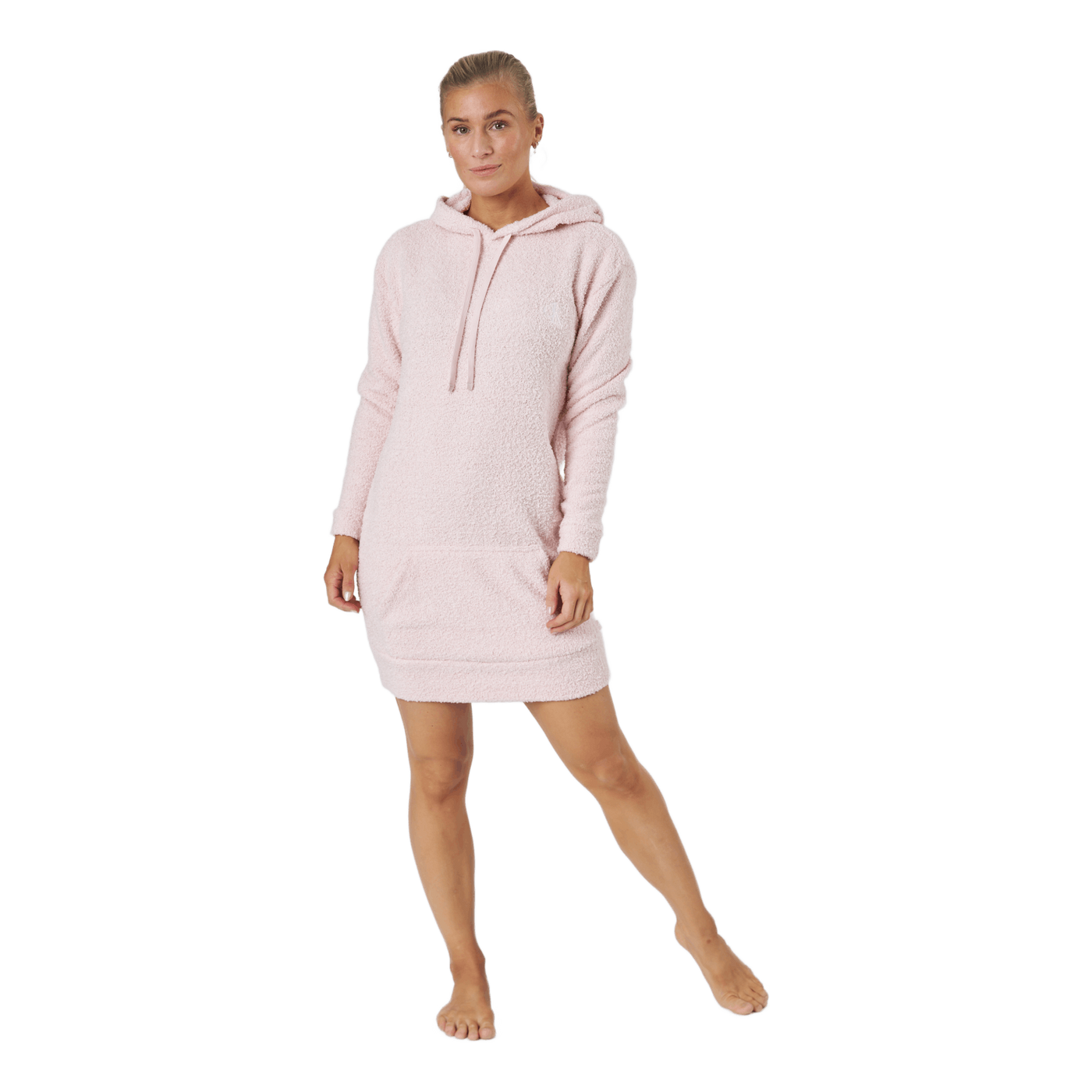 L/s Hoodie Barely Pink