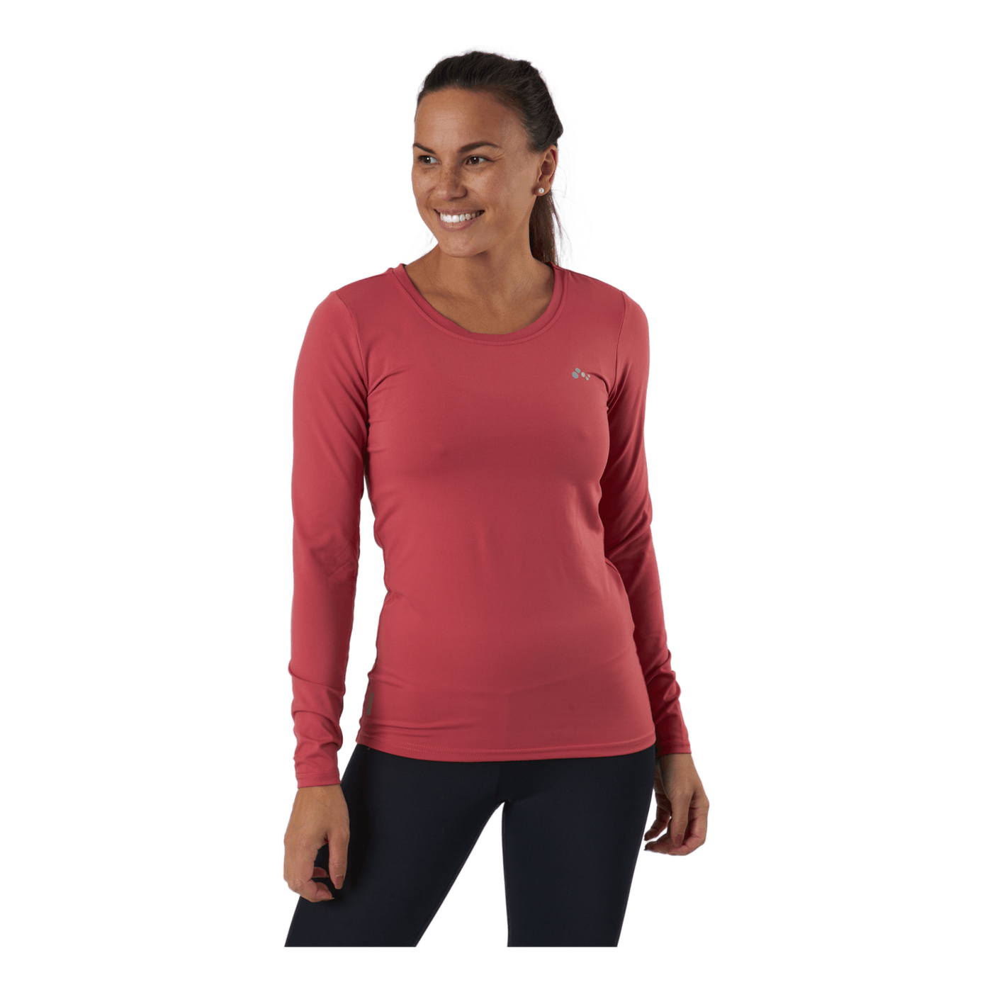 Onpclarisa Ls Training Tee Holly Berry