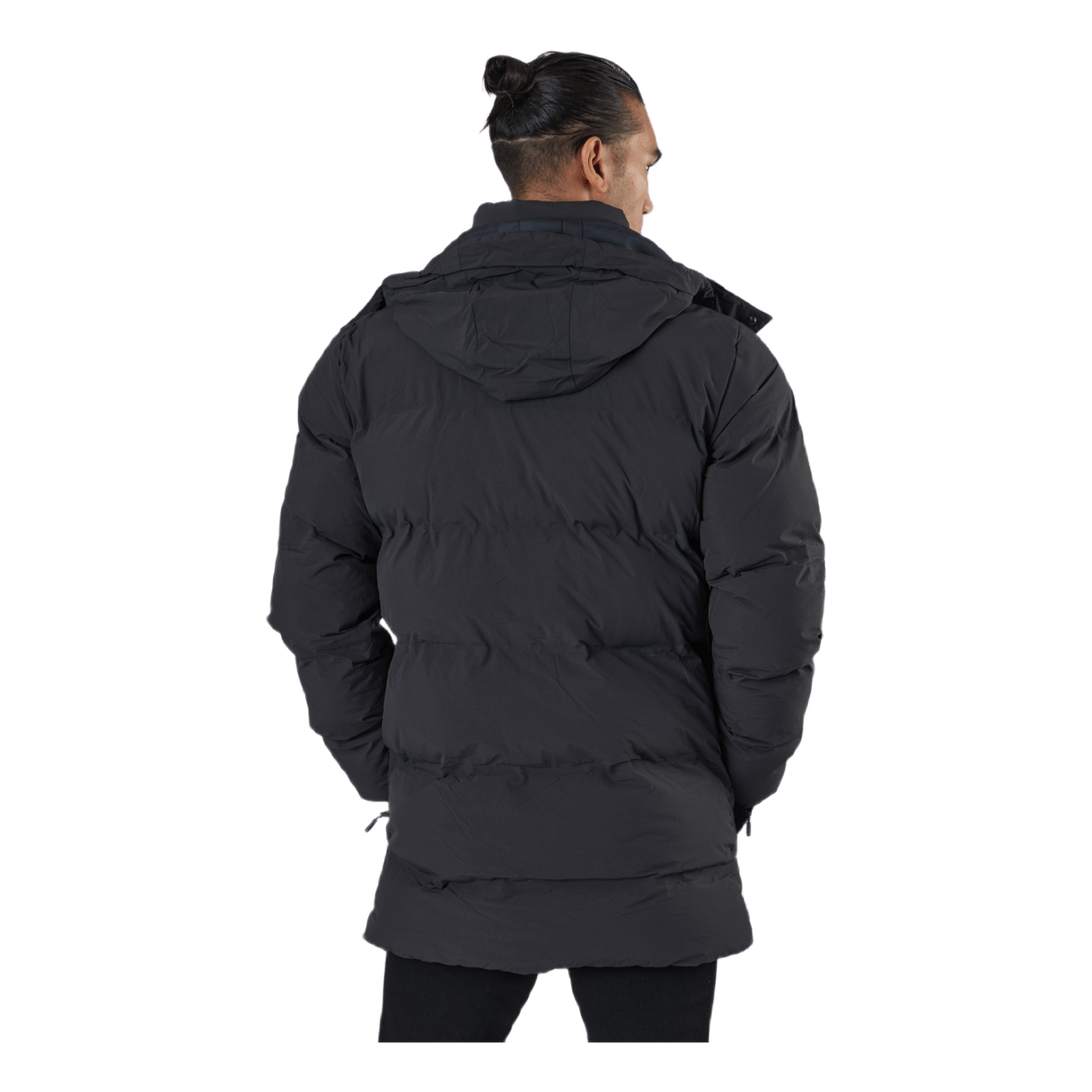 Train Heavyweight Puffer Dark Charcoal