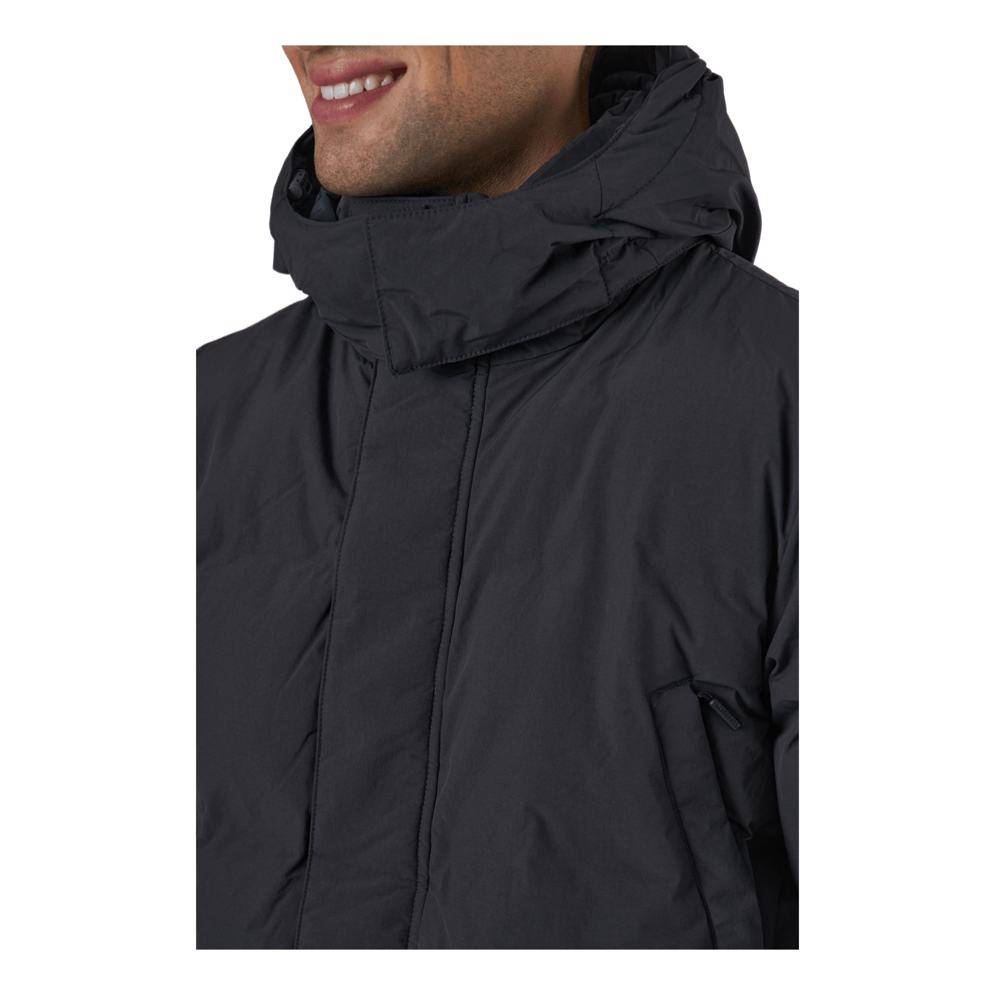 Train Heavyweight Puffer Dark Charcoal