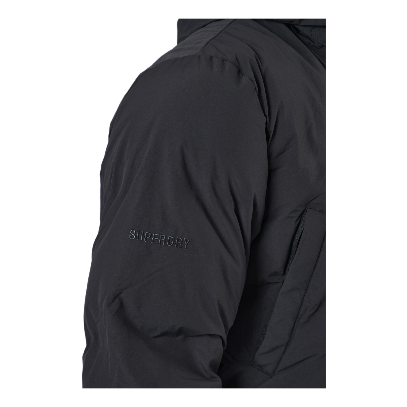 Train Heavyweight Puffer Dark Charcoal