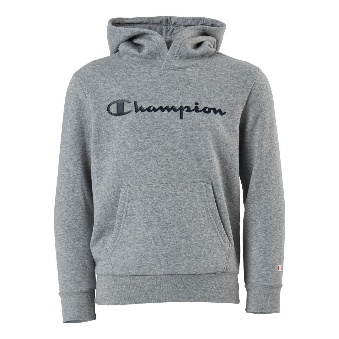 Hooded Sweatshirt Gray Melange Light Champion –