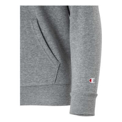 Hooded Sweatshirt Gray Melange Light