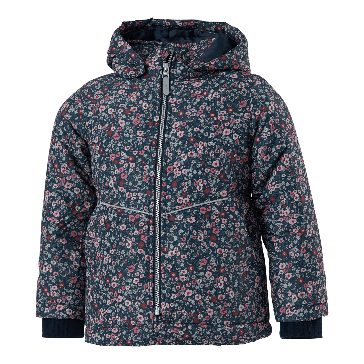 Nmfmaxi Jacket Petit Flower Dark Sapphire