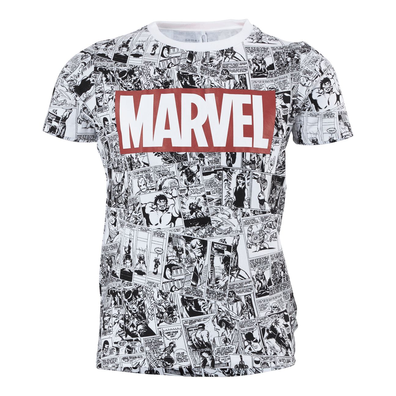 Nkmmarvel Kajtan Ss Top Mar Bright White