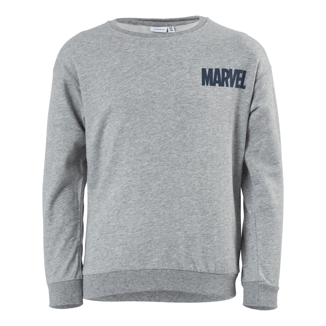 Nkmmarvel Patryc Sweat Bru Mar Grey Melange