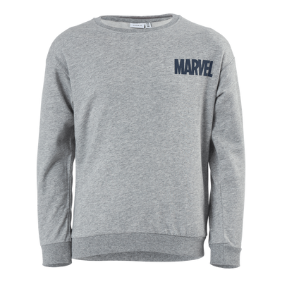 Nkmmarvel Patryc Sweat Bru Mar Grey Melange