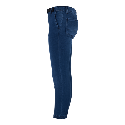 Nkmromeo Dnmathayers Swe Jogge Dark Blue Denim