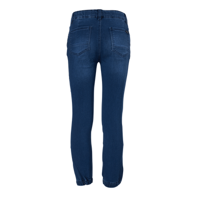 Nkmromeo Dnmathayers Swe Jogge Dark Blue Denim