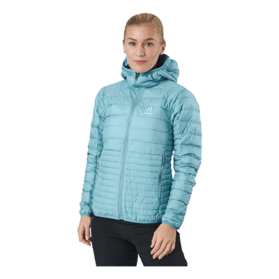 Micro Nordic Down Hood Frost Blue