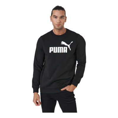 Ess Big Logo Crew Fl Puma Black