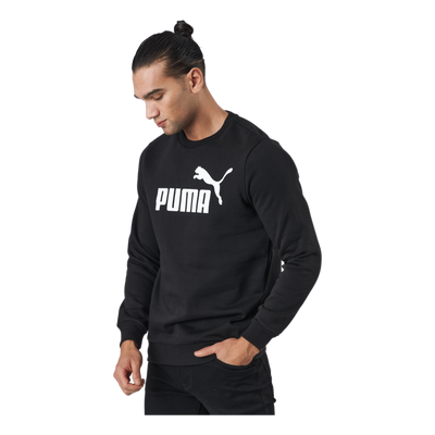 Ess Big Logo Crew Fl Puma Black