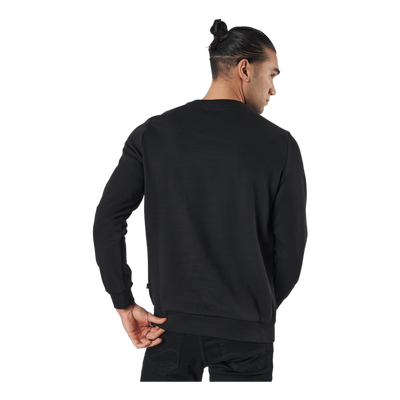 Ess Big Logo Crew Fl Puma Black
