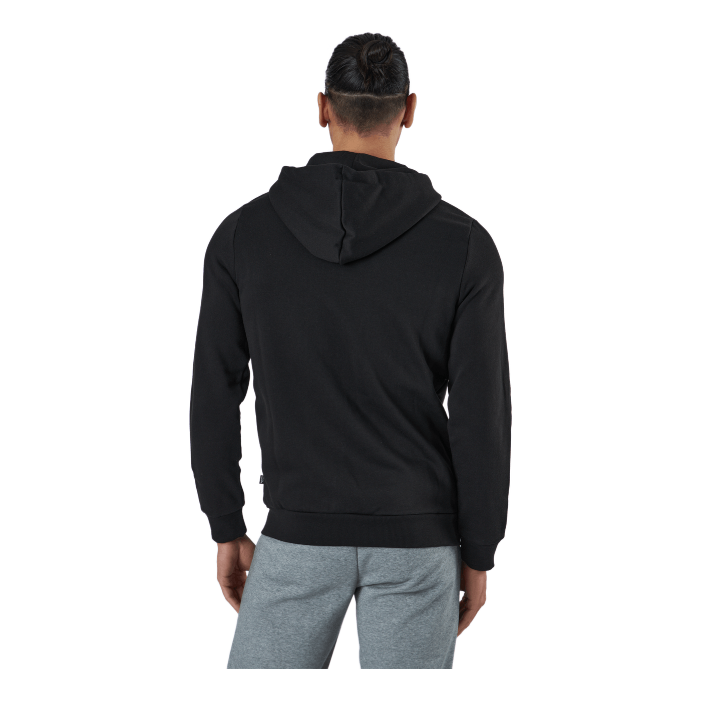 Ess Small Logo Fz Hoodie Fl Puma Black