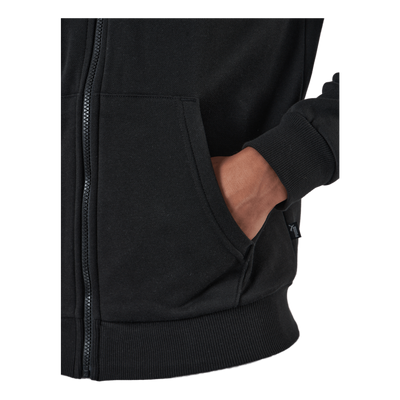 Ess Small Logo Fz Hoodie Fl Puma Black