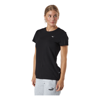 Ess Small Logo Tee Puma Black-cat