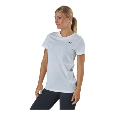 Ess Small Logo Tee Puma White-cat