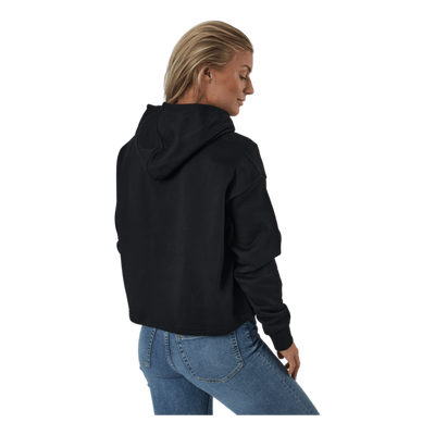 Ess+ Cropped Metallic Logo Hoo Puma Black-gold