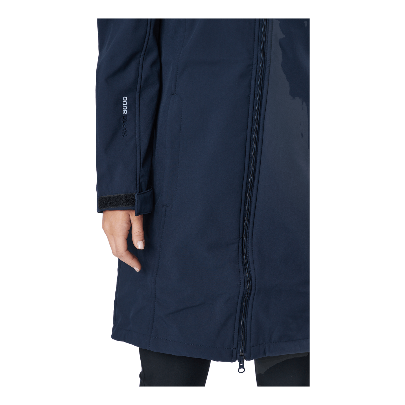 Zadie W Long Softshell Jacket  Navy Blazer