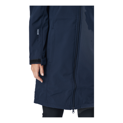 Zadie W Long Softshell Jacket  Navy Blazer