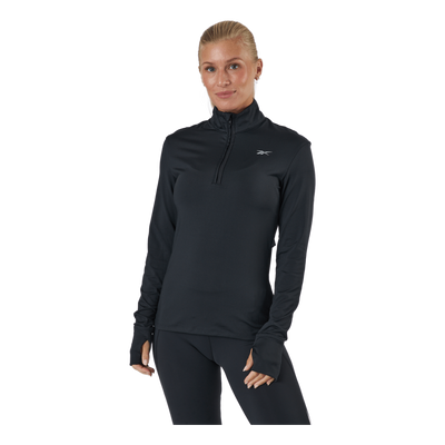 Wor Run 1/4 Zip Black